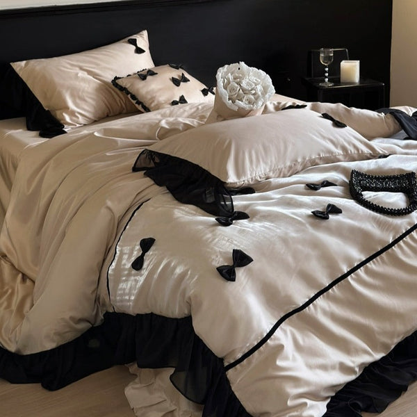 Luxury Bow Bedding Set