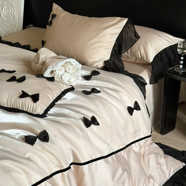 Luxury Bow Bedding Set