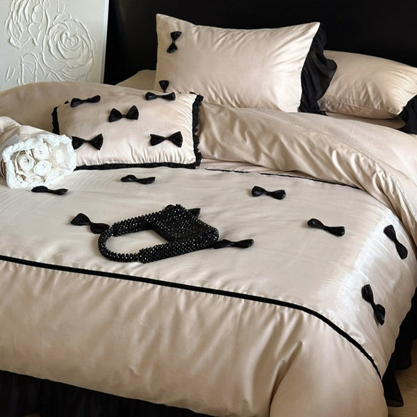 Luxury Bow Bedding Set