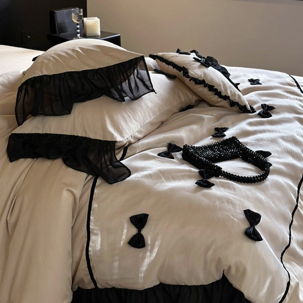 Luxury Bow Bedding Set