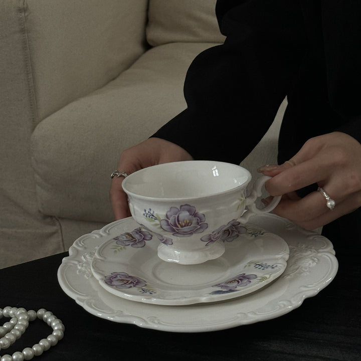 Lavender Petal Tea Cups