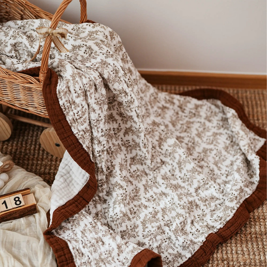 Misty Grove Muslin Towel