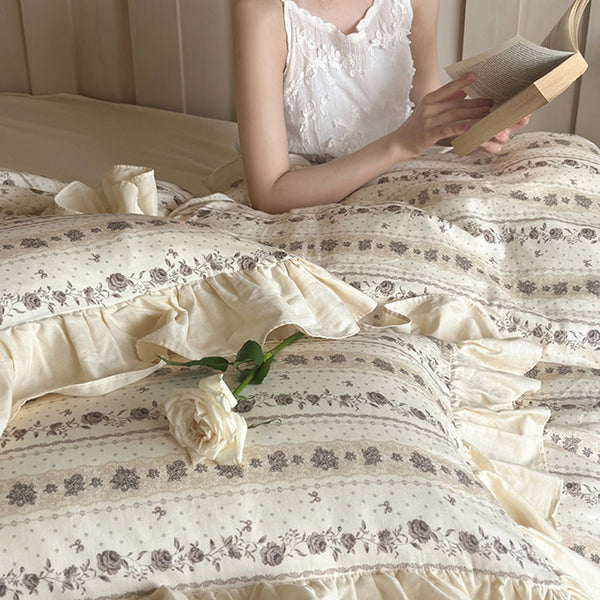 Dry Rose Bedding Set