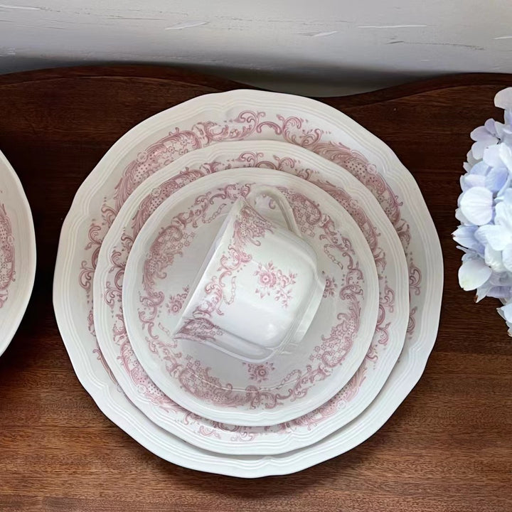 Soft Pink Dinnerware Collection