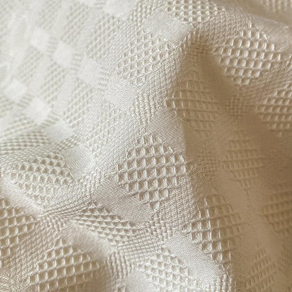 Waffle Checker Bedding Set  - FINAL SALE