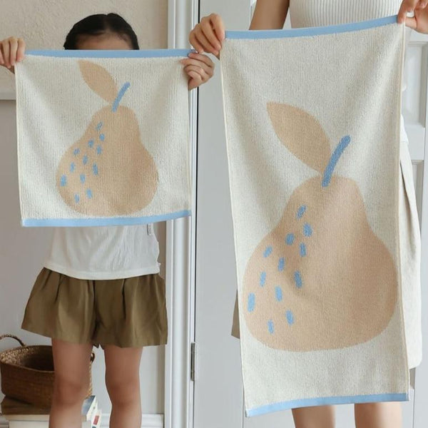Pear Fruit Cotton Towel