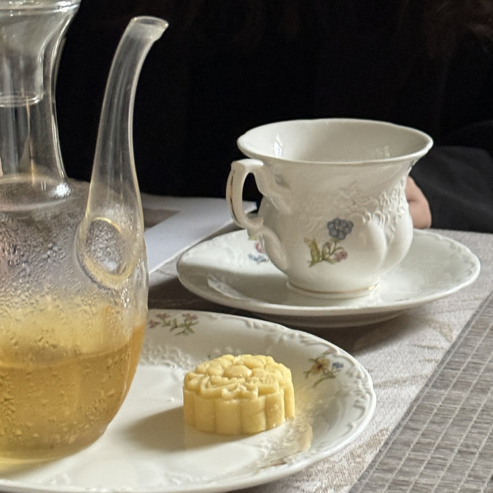 Blooming Rose Tea Cup Set
