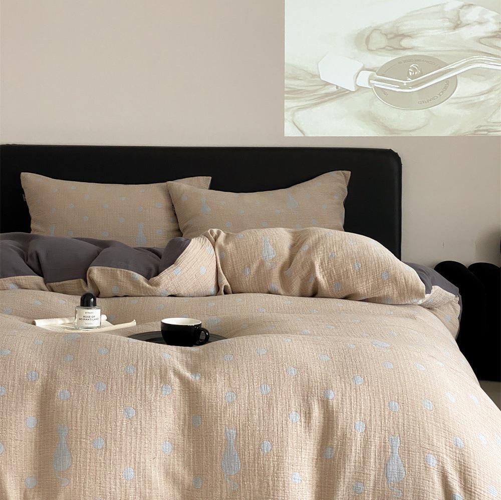 Vintage Cat Bedding Set