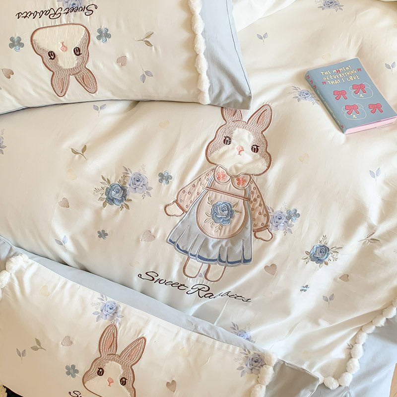 Sweet Rabbits Bedding Set
