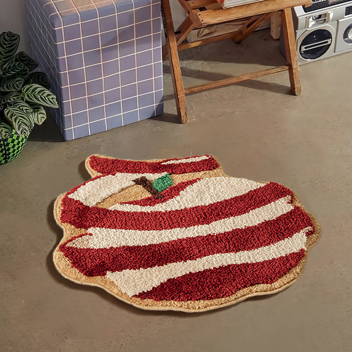 Apple Inspired Bath Mat