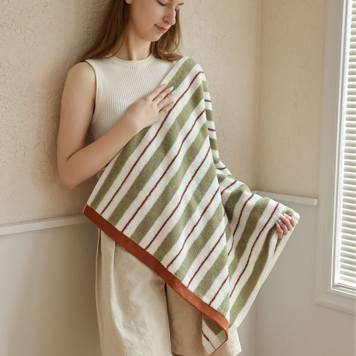 Vivd Striped Towel Collection