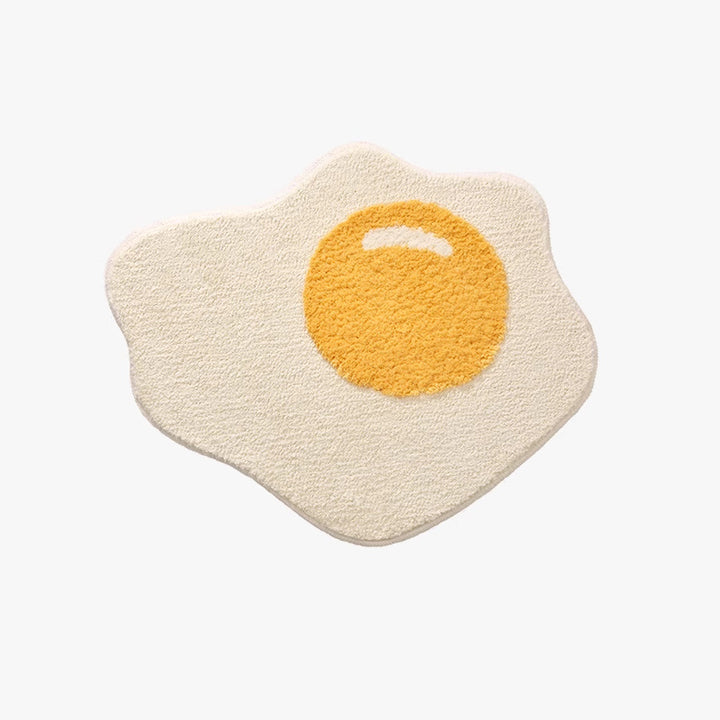 Fried Egg Rug