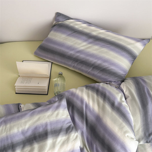 Rainbow Radiance Stripe Bedding