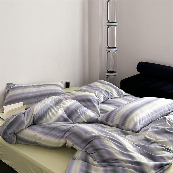 Rainbow Radiance Stripe Bedding