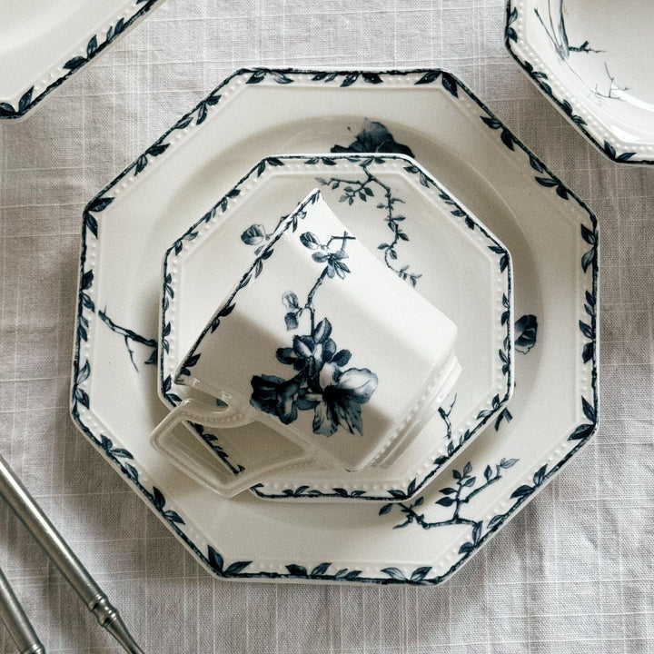 Floral Bird Print Plate