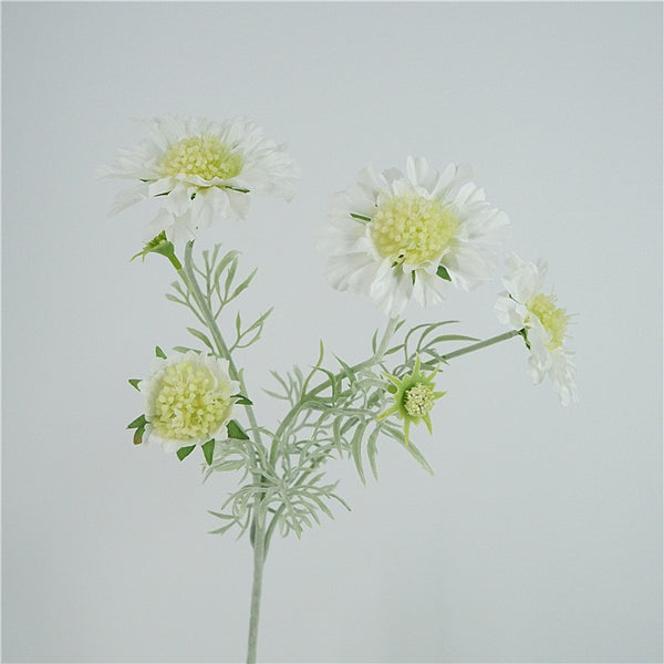 Faux Scabious Flower