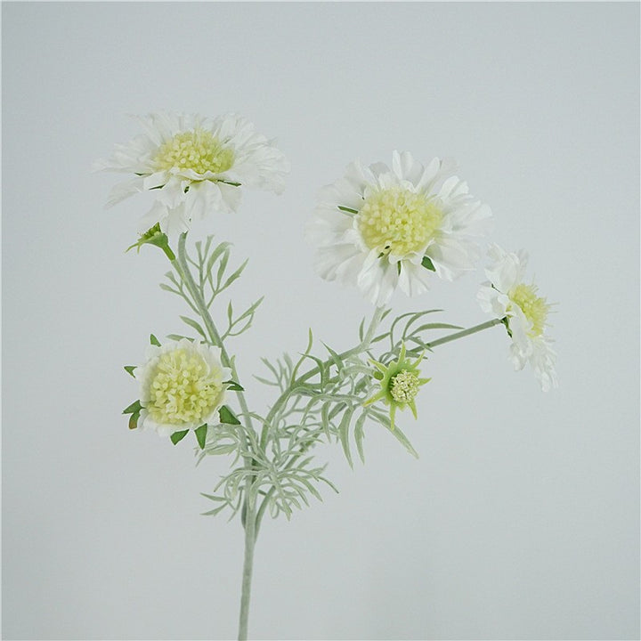 Faux Scabious Flower
