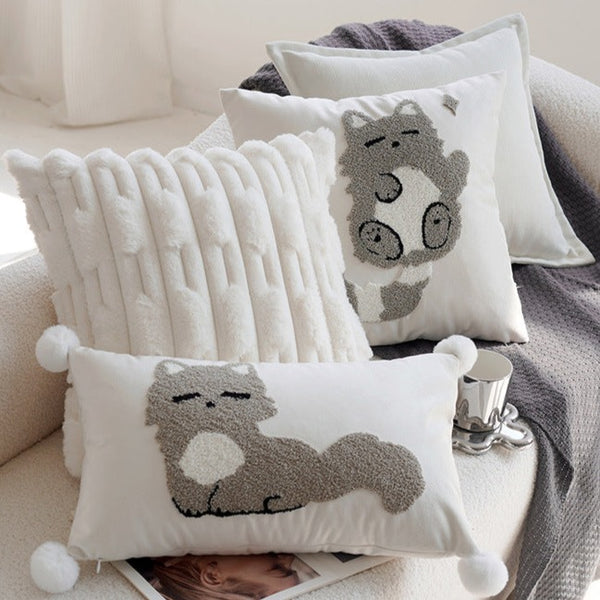Furry Fantastic Fox Cushion