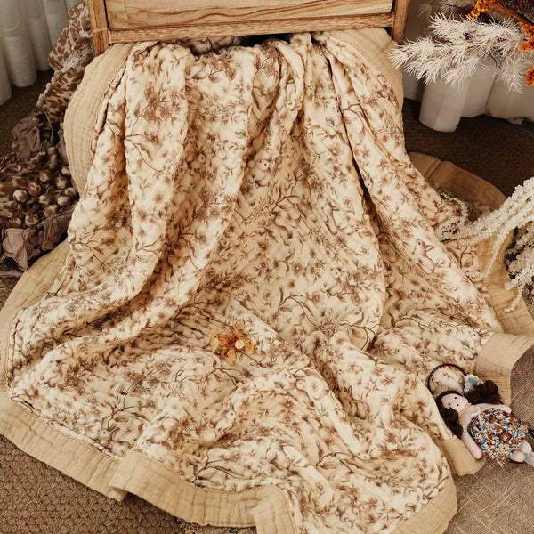 Bramble Bunny Muslin Towel