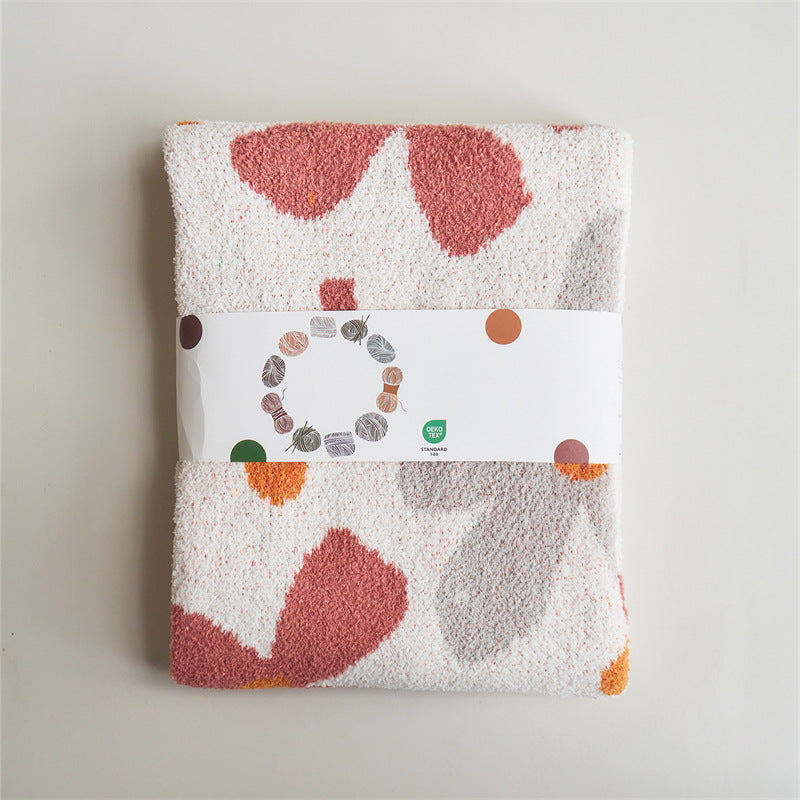 Floral Bloom Cozy Throw