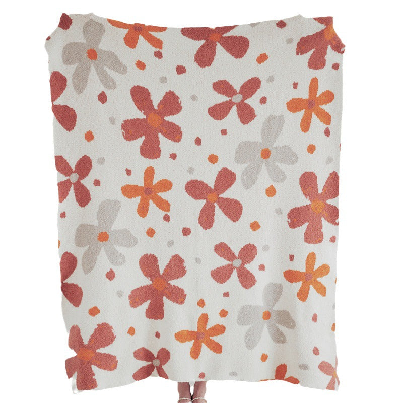 Floral Bloom Cozy Throw