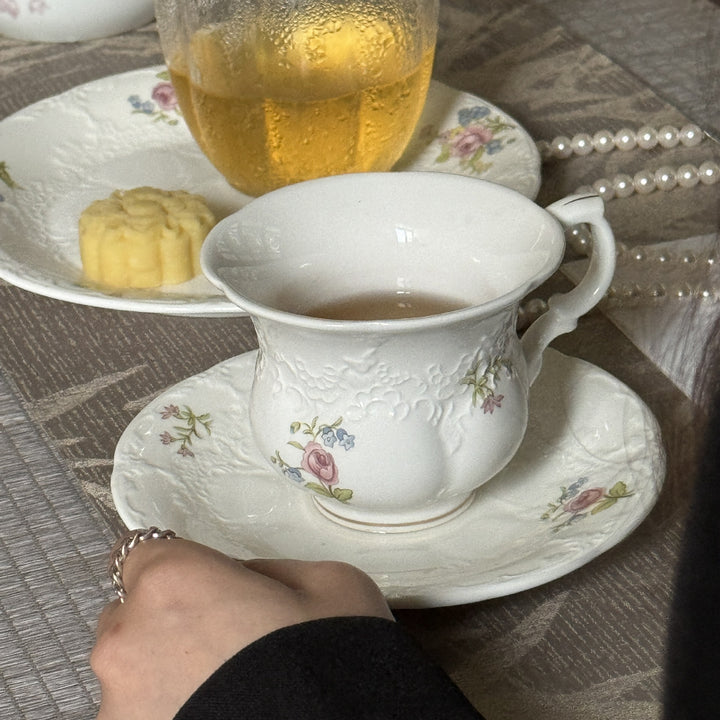 Blooming Rose Tea Cup Set