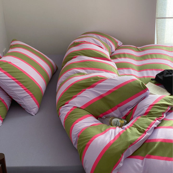 Lively Shades Cotton Bedding Collection