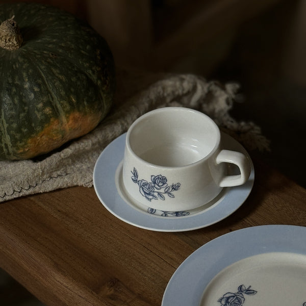Blue Blossom Cup Set