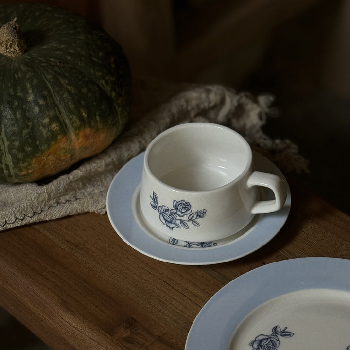 Blue Blossom Cup Set