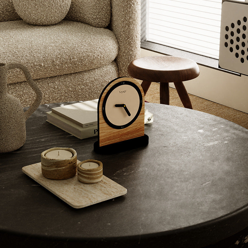 Wooden Desk Clock