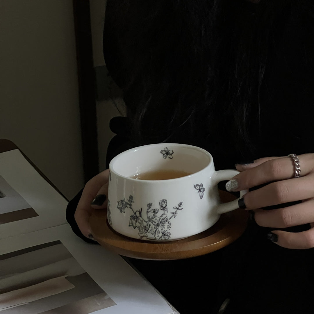 Floral Charm Teacup Set