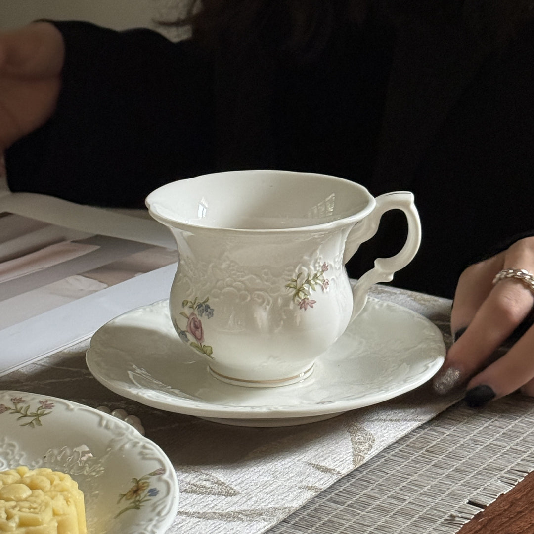 Blooming Rose Tea Cup Set