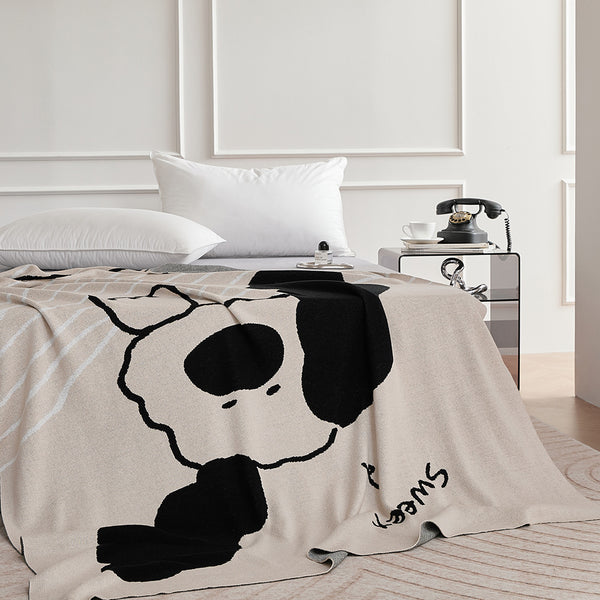 Sweet Furry Cotton Throw