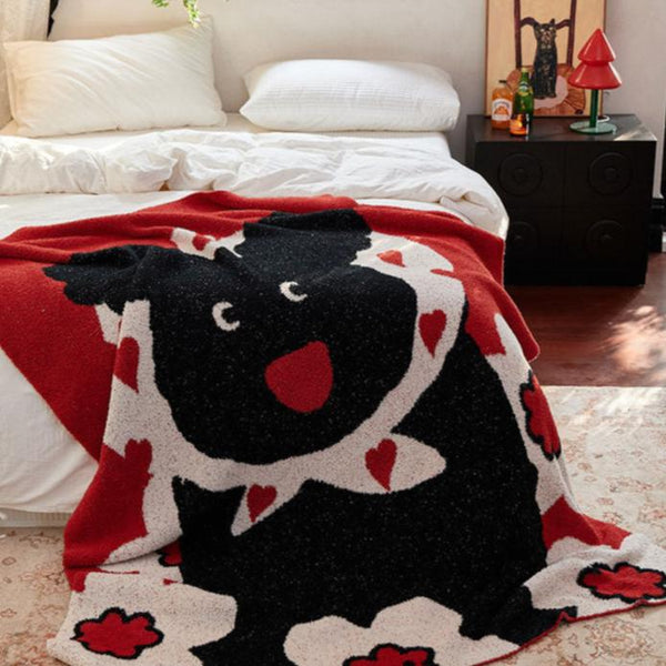 Happy Dog Blanket