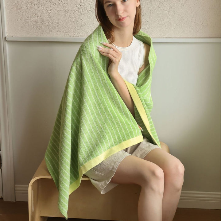 Colourful Striped Towel Collection