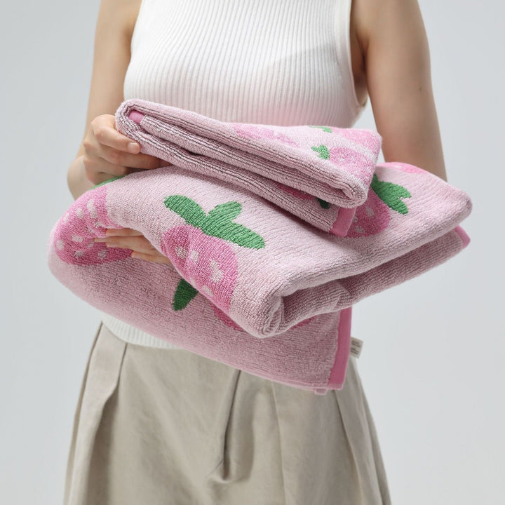 Juicy Strawberry Towel