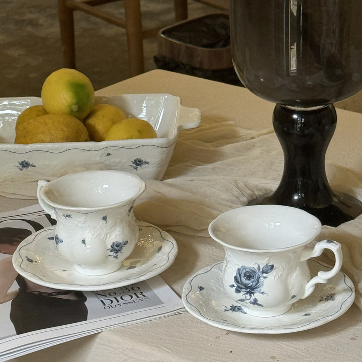 Blue Garden Tea Set