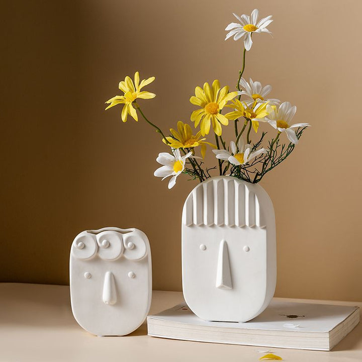 Poker Face Vase