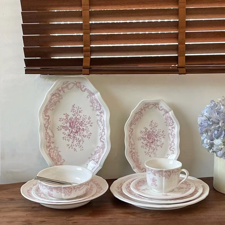 Soft Pink Dinnerware Collection