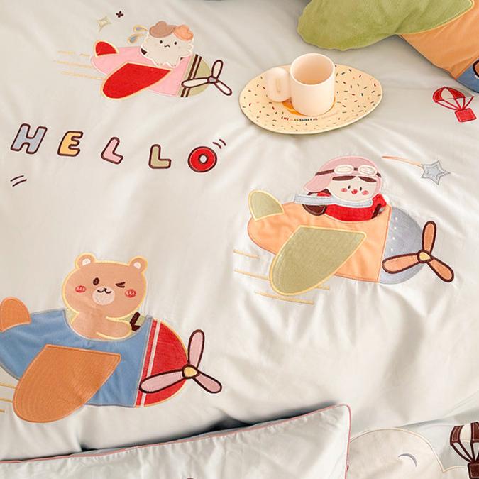 Pilot Pals Bedding Set