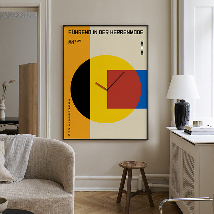 Contemporary Art Wall Clock