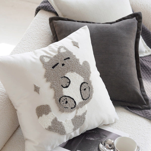 Furry Fantastic Fox Cushion