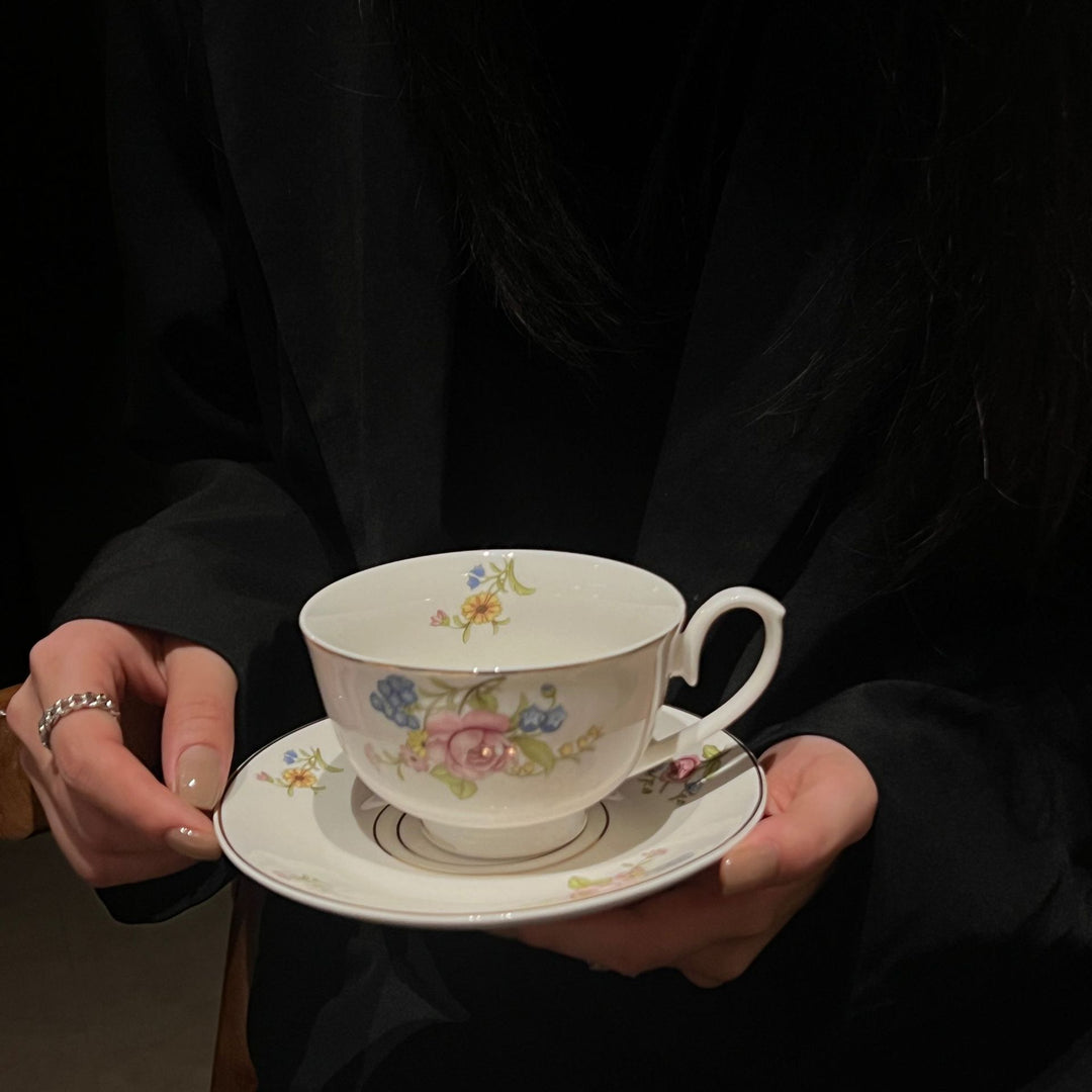 Floral Vintage Cup