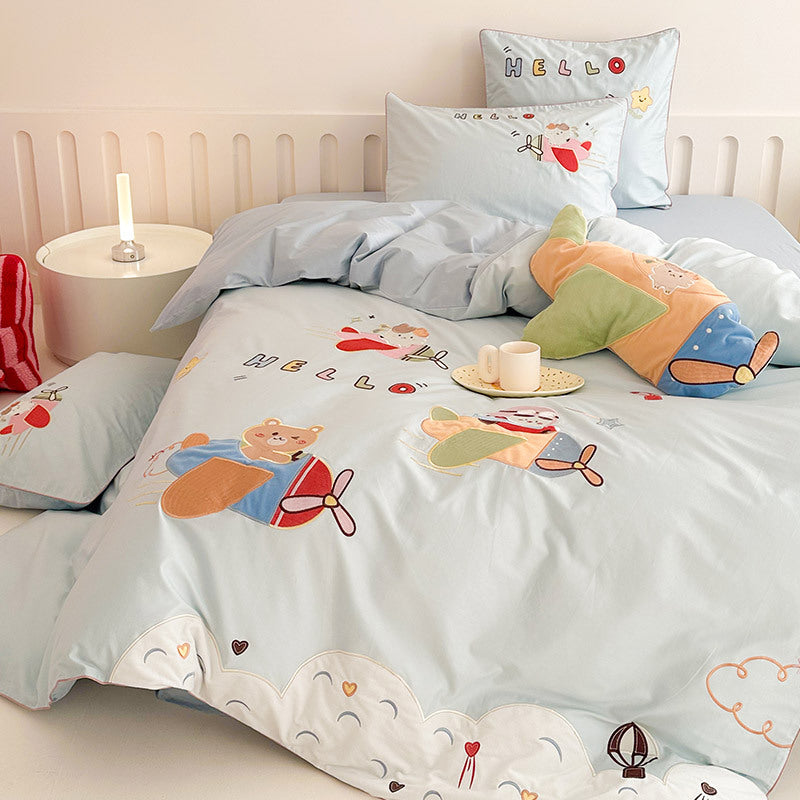 Pilot Pals Bedding Set