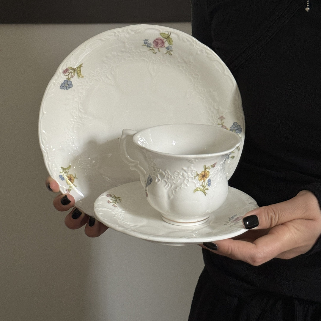 Blooming Rose Tea Cup Set
