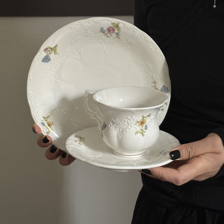 Blooming Rose Tea Cup Set