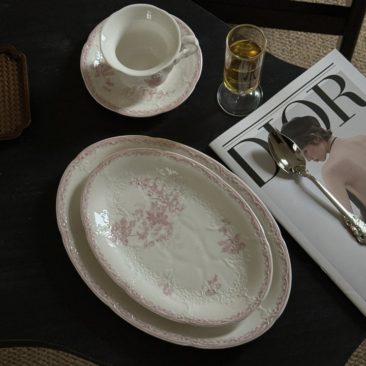 Blush Pink Plate Set