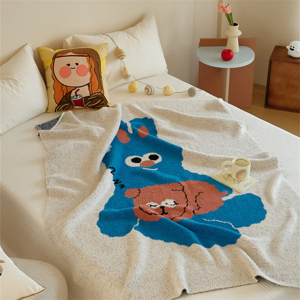 Blue Bunny Blanket