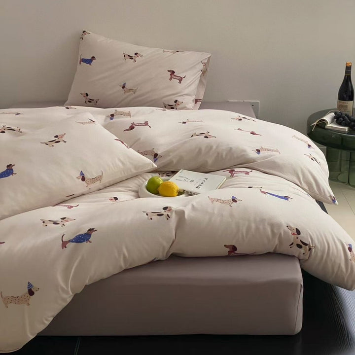 Sweater Dachshund Bedding Set