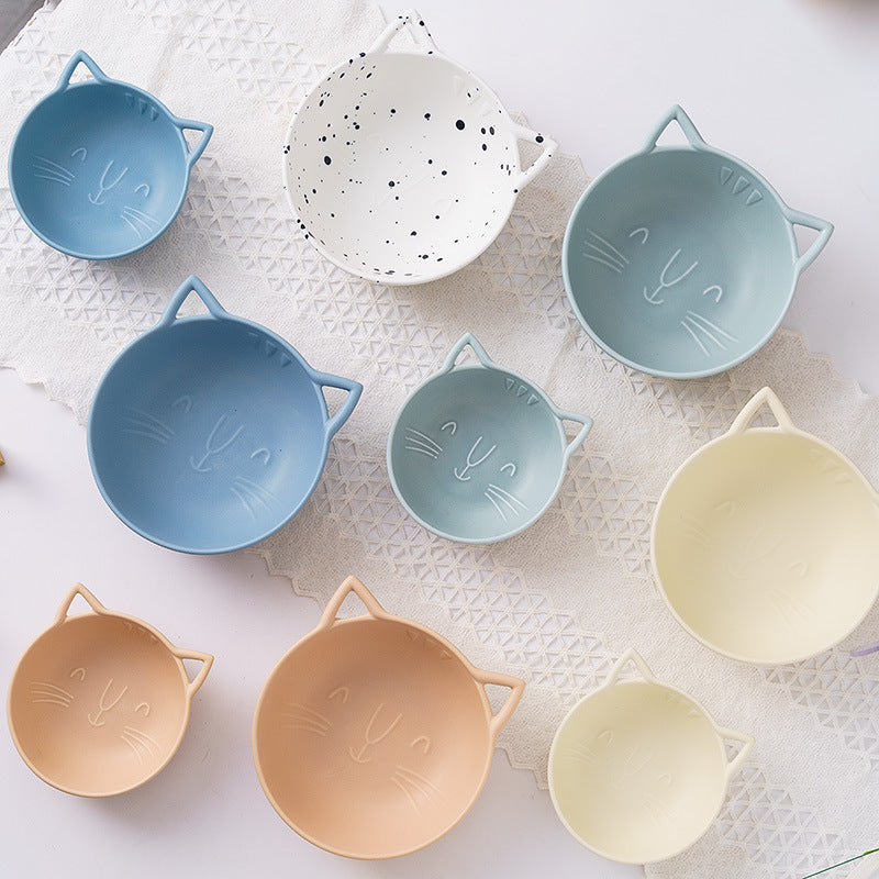 Catty Serves: Ceramic Set for 4